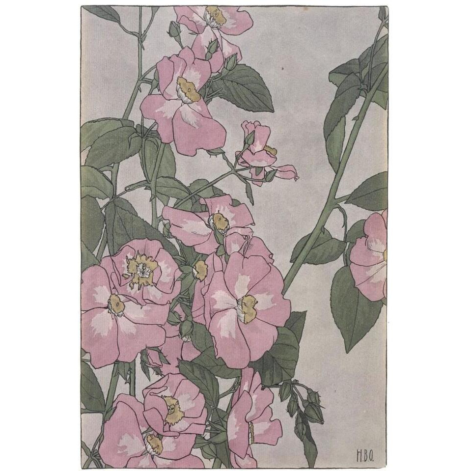 Prairie Rose-Paper Art-14&quotx20"
