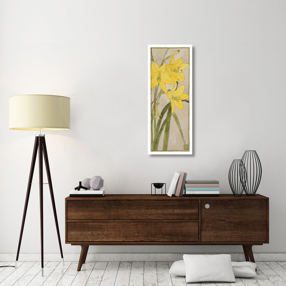 Yellow Daylily-Paper Art-19&quotx46"