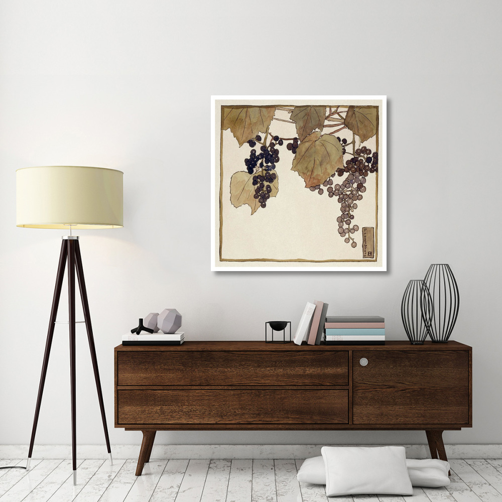 Frost Grape-Paper Art-42&quotx42"