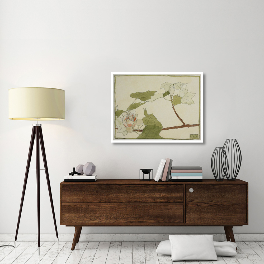 Tulip Tree-Paper Art-42&quotx32"