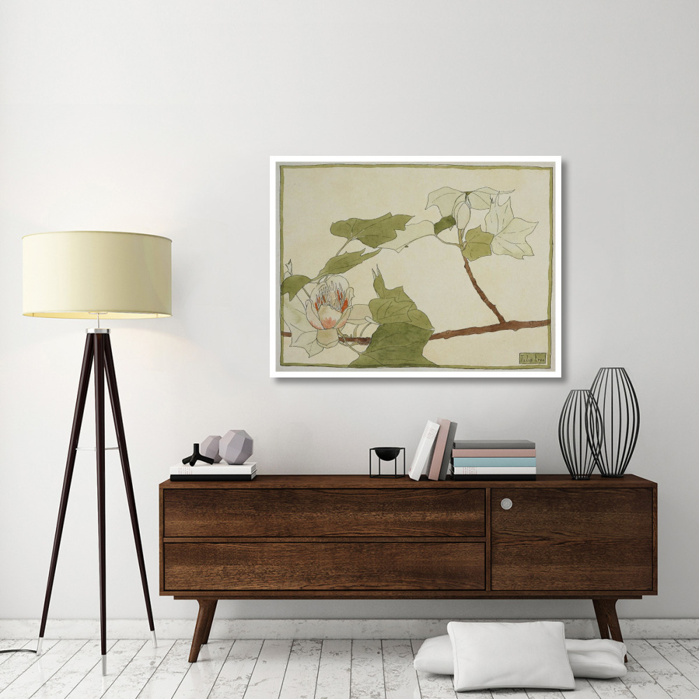 Tulip Tree-Paper Art-50&quotx38"