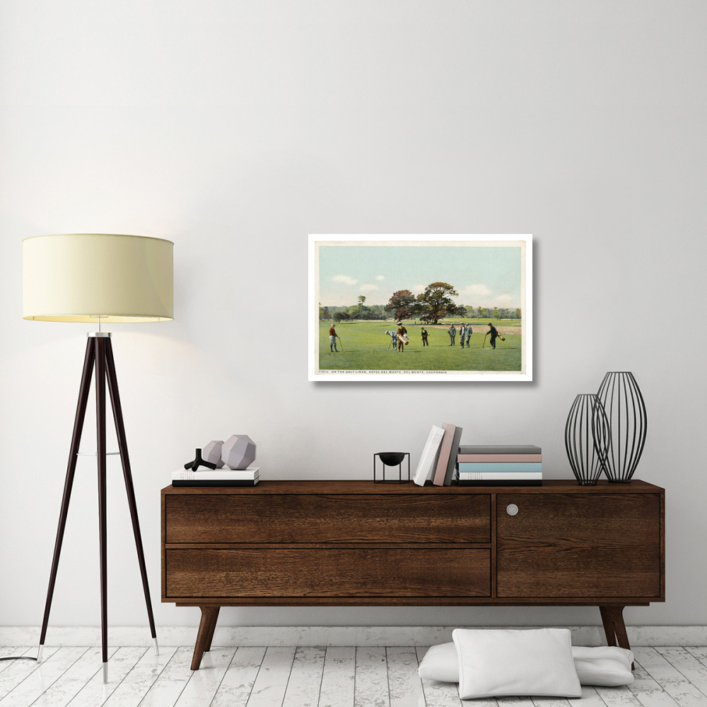 On The Golf Links Hotel Del Monte, Del Monte, Calif., 1898-Paper Art-38&quotx25"