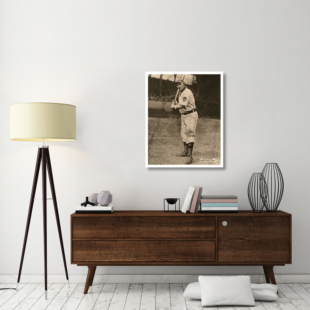 Honus Wagner, Pittsburg National League, 1880-Paper Art-30&quotx37"