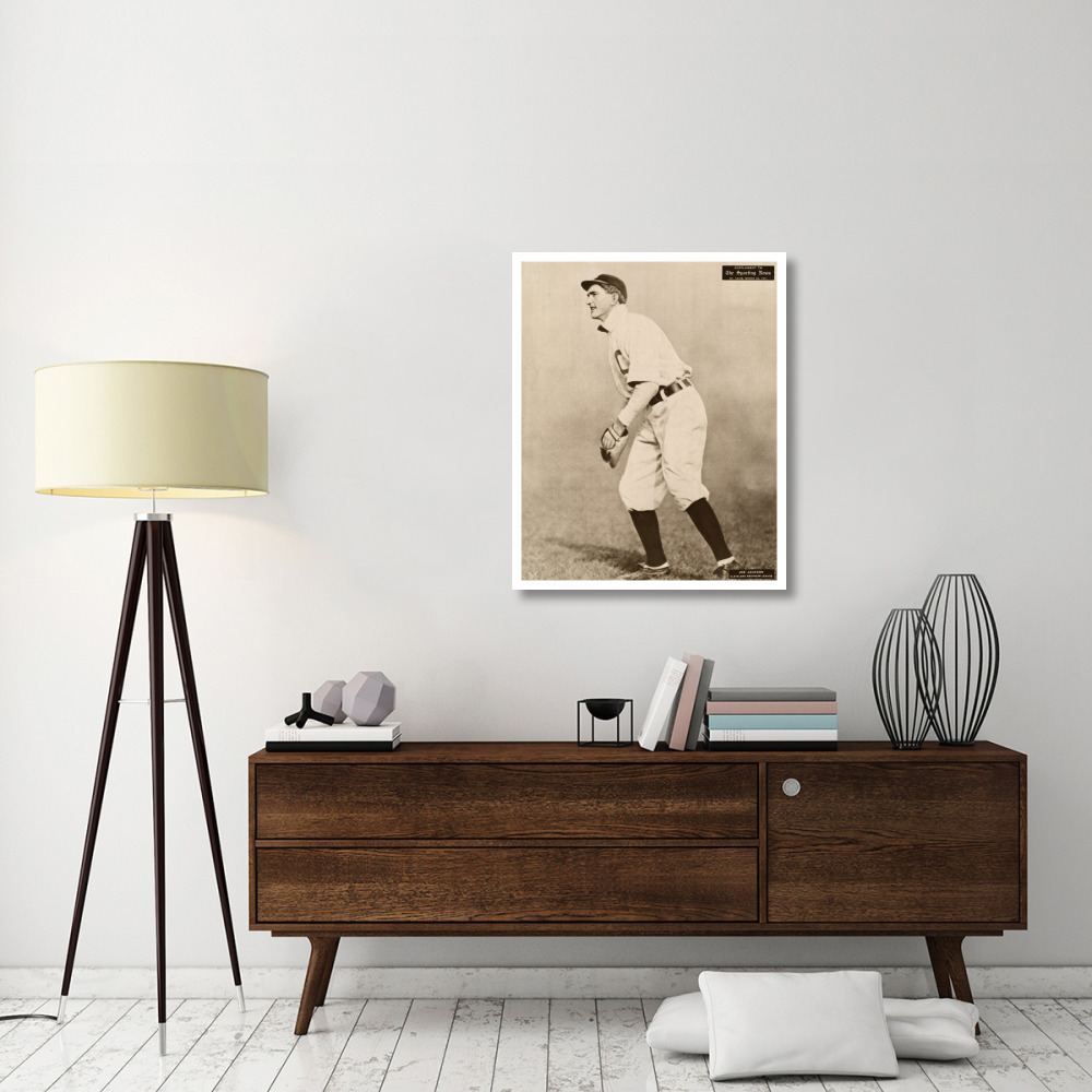 Joe Jackson, Cleveland American League, 1880-Paper Art-30&quotx37"
