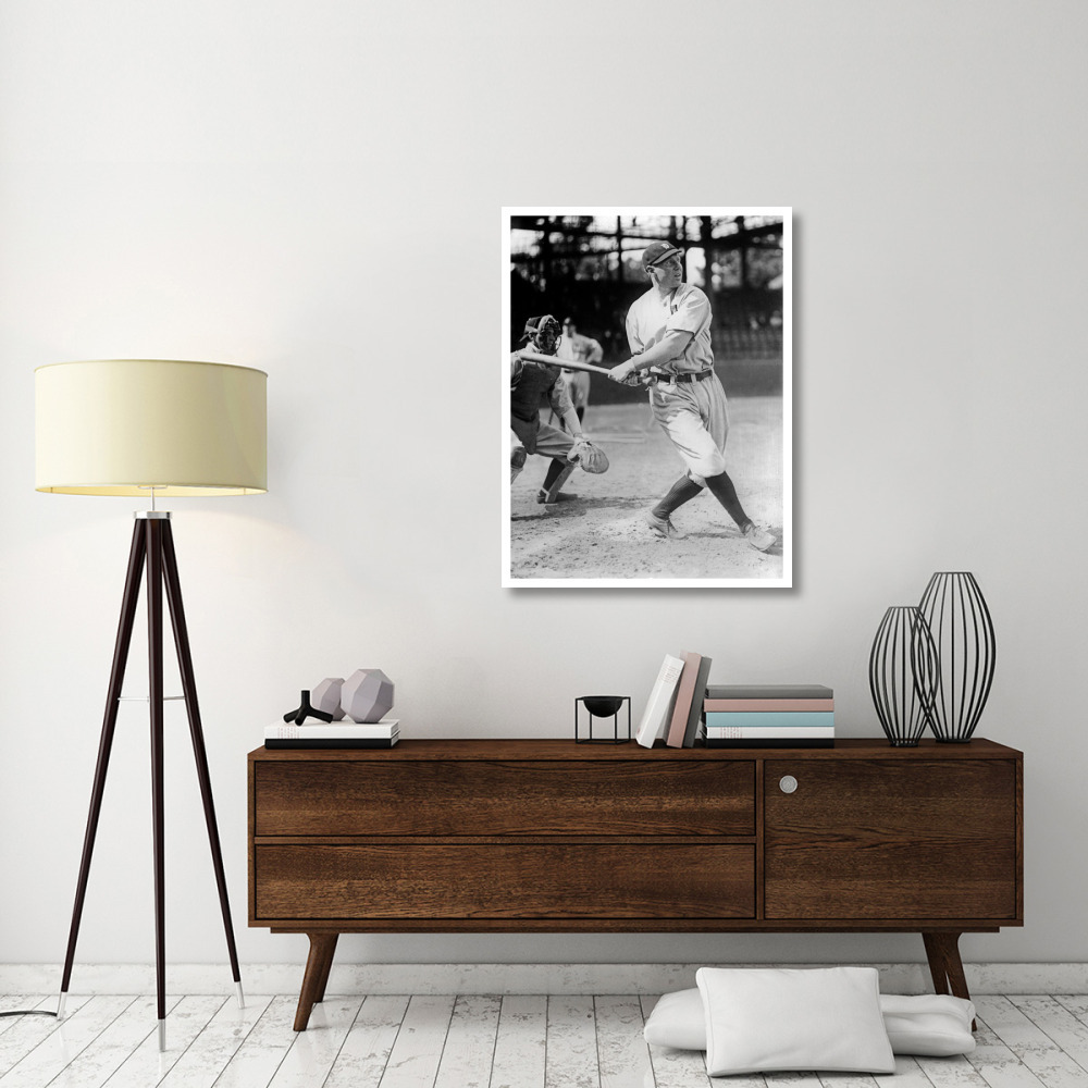 Baseball Game in Progress, 1910s-Paper Art-32&quotx42"