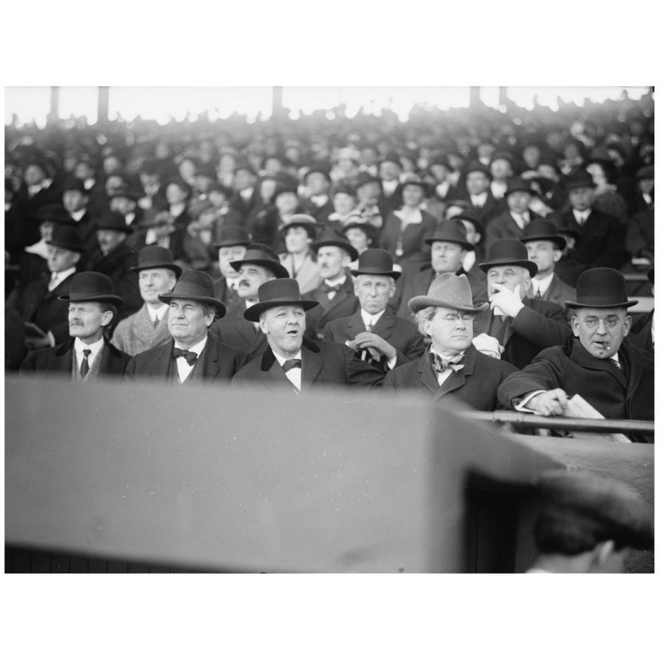 Baseball Spectators, between 1915-17-Paper Art-26&quotx20"