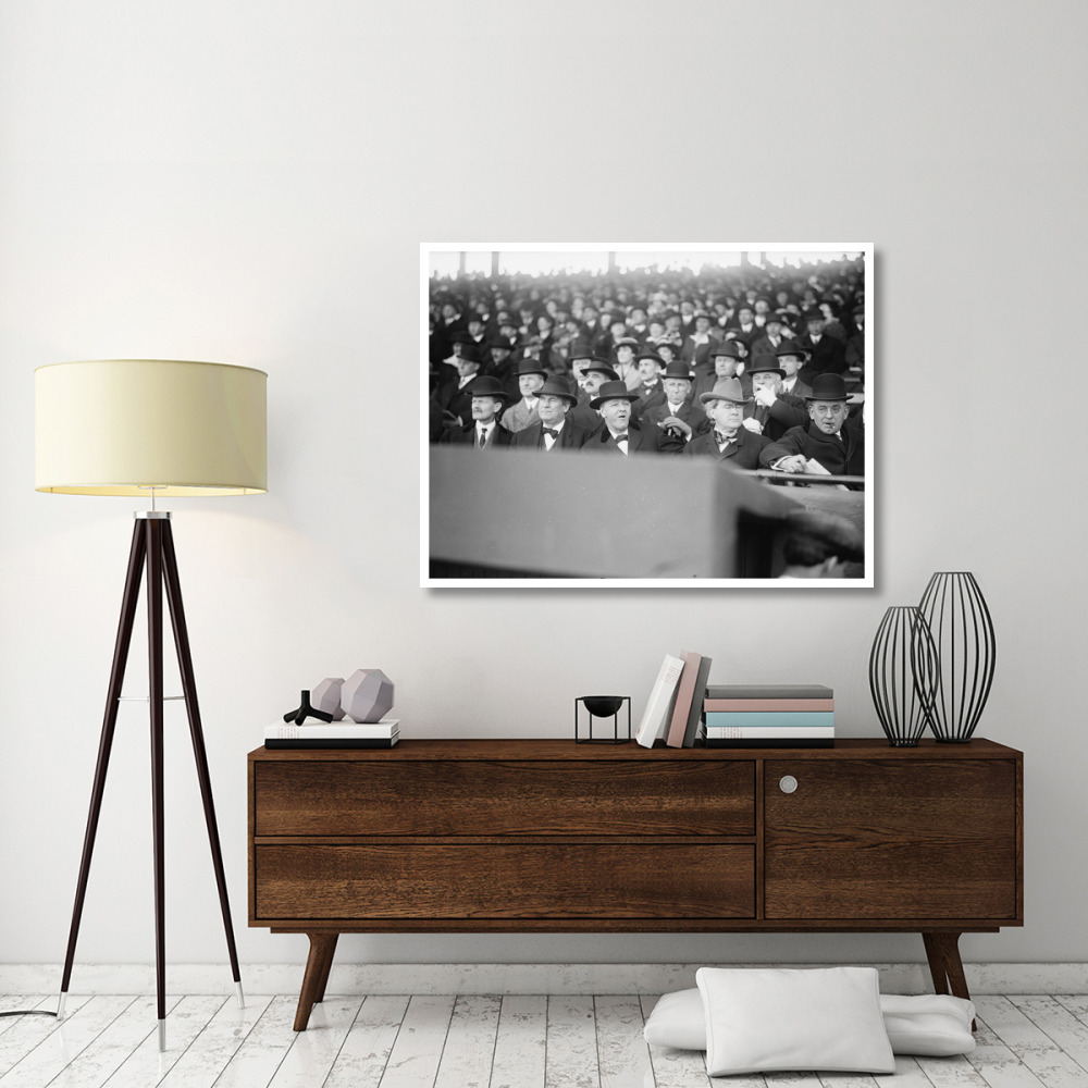 Baseball Spectators, between 1915-17-Paper Art-50&quotx38"