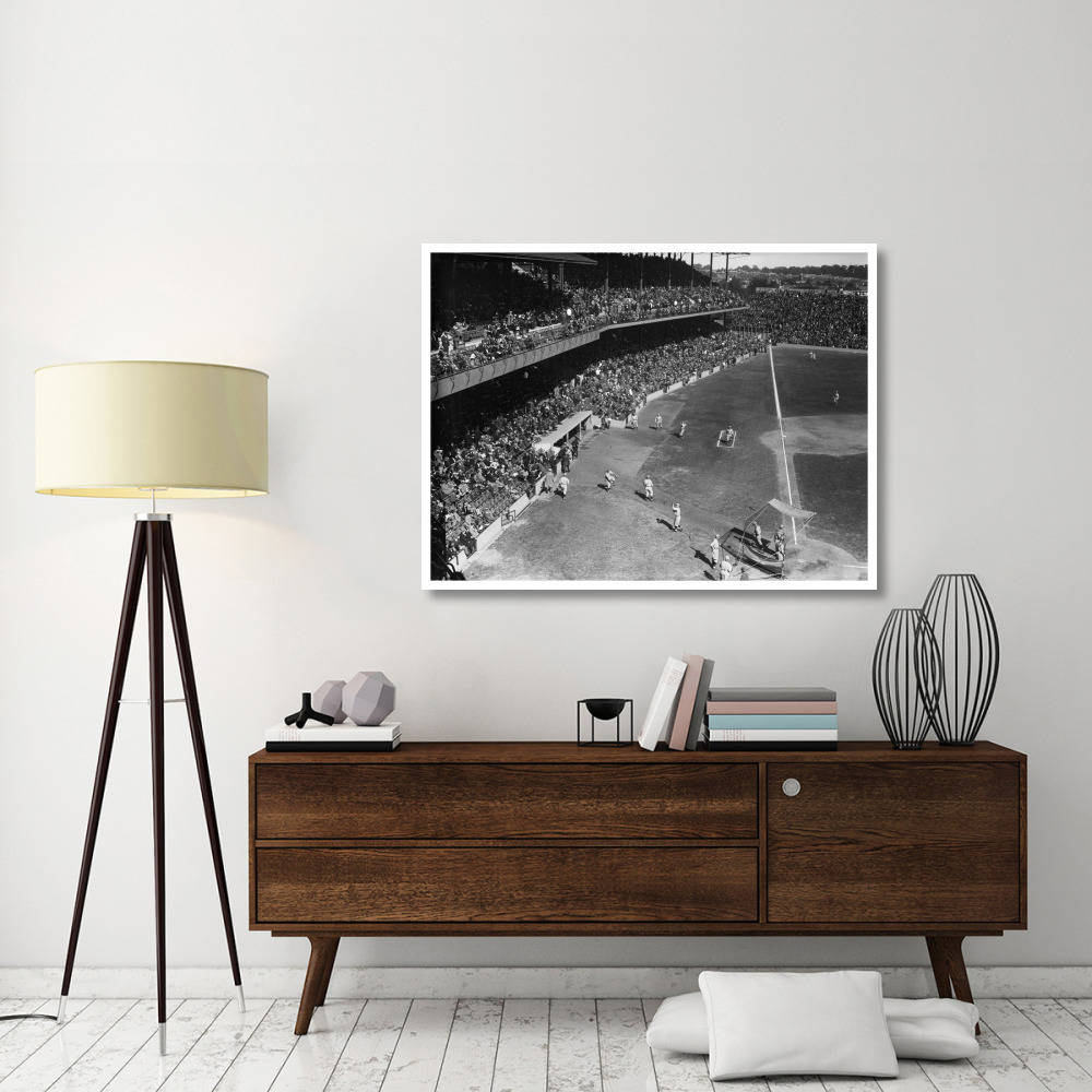 Washington Baseball Game, 1924-Paper Art-50&quotx38"