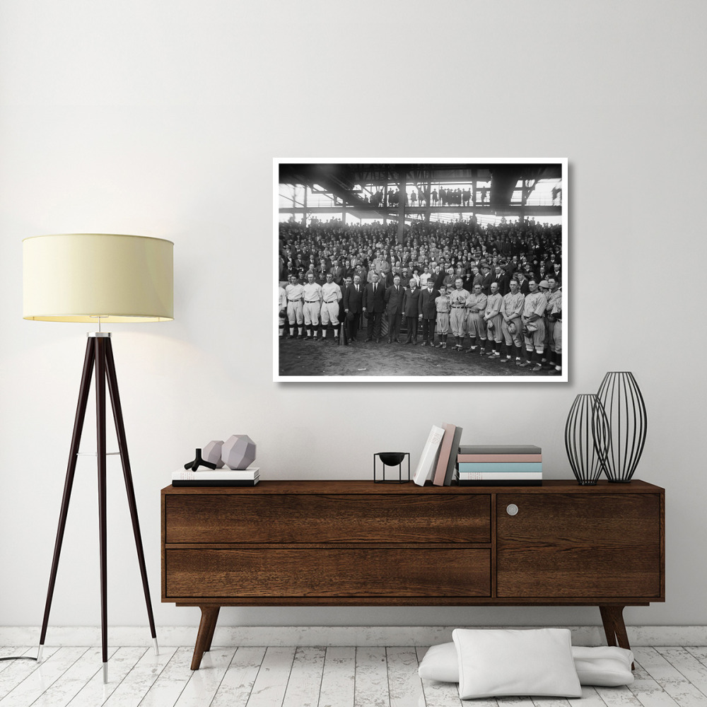 Washington Baseball - Teams and Spectators, 1924-Paper Art-50&quotx38"