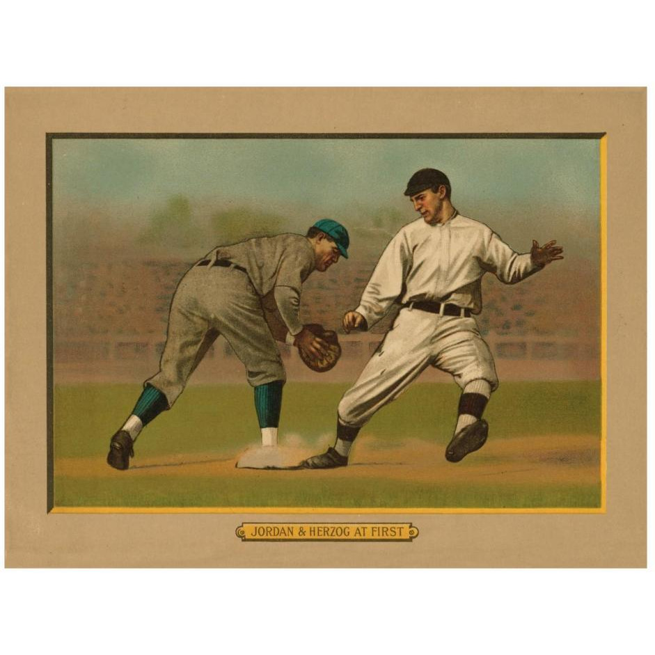 Jordan and Herzog at First-Paper Art-26&quotx20"