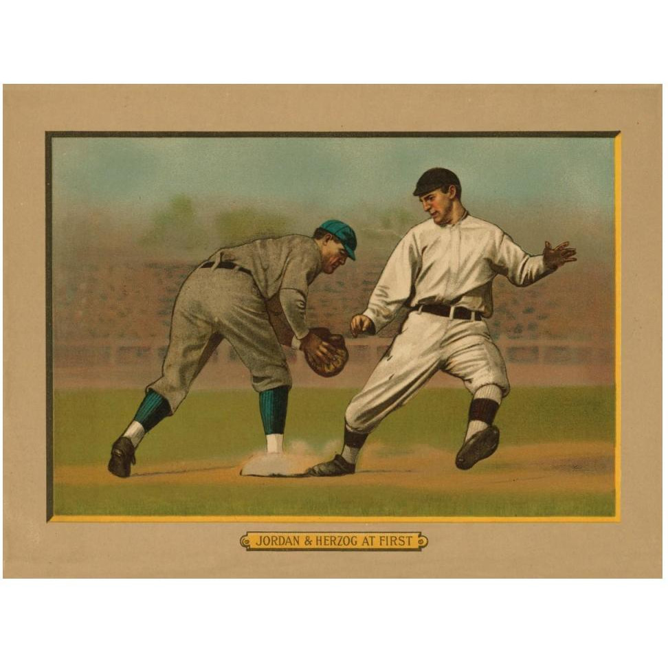 Jordan and Herzog at First-Paper Art-50&quotx38"
