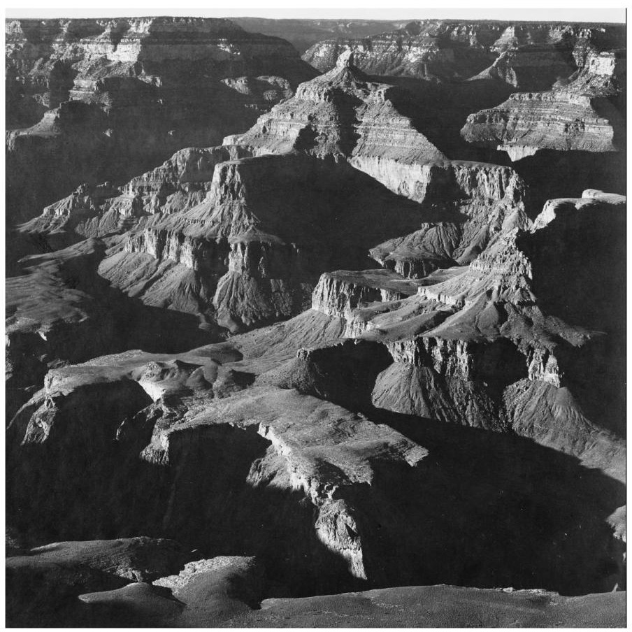 Grand Canyon National Park, Arizona - National Parks and Monuments, 1940-Paper Art-18&quotx18"