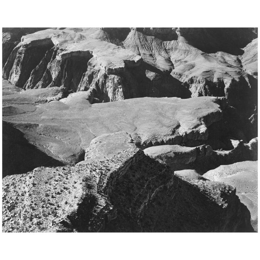 View from Yava Point, Grand Canyon National Park, Arizona - National Parks and Monuments, 1940-Paper Art-18&quotx15"