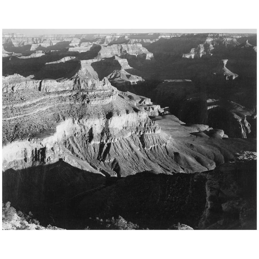 Grand Canyon National Park, Arizona - National Parks and Monuments, 1940-Paper Art-18&quotx15"