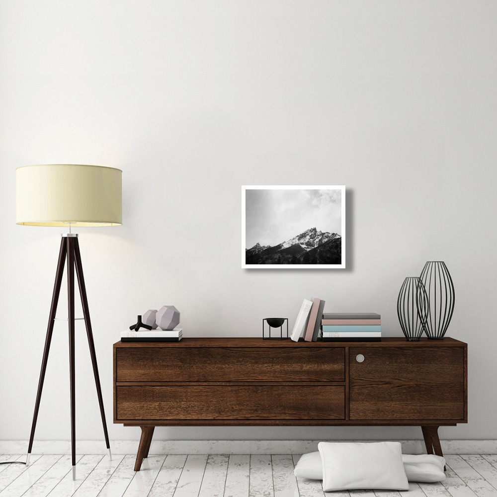 Snow covered peak in Grand Teton National Park, Wyoming, 1941-Paper Art-26&quotx20"