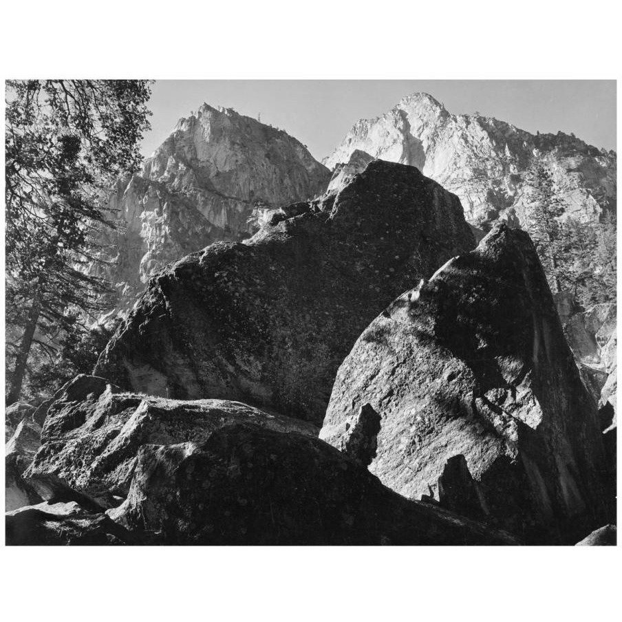 Grand Sentinel, Kings River Canyon, proposed as a national park, California, 1936-Paper Art-18&quotx14"