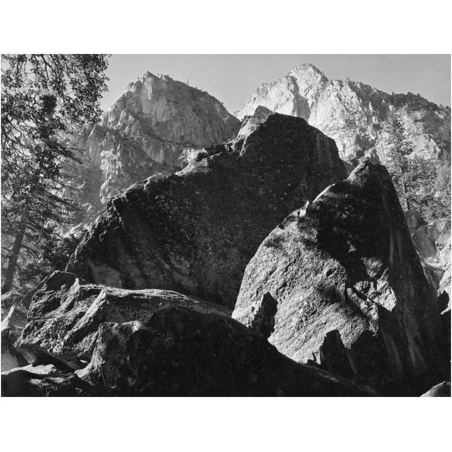 Grand Sentinel, Kings River Canyon, proposed as a national park, California, 1936-Paper Art-24&quotx19"