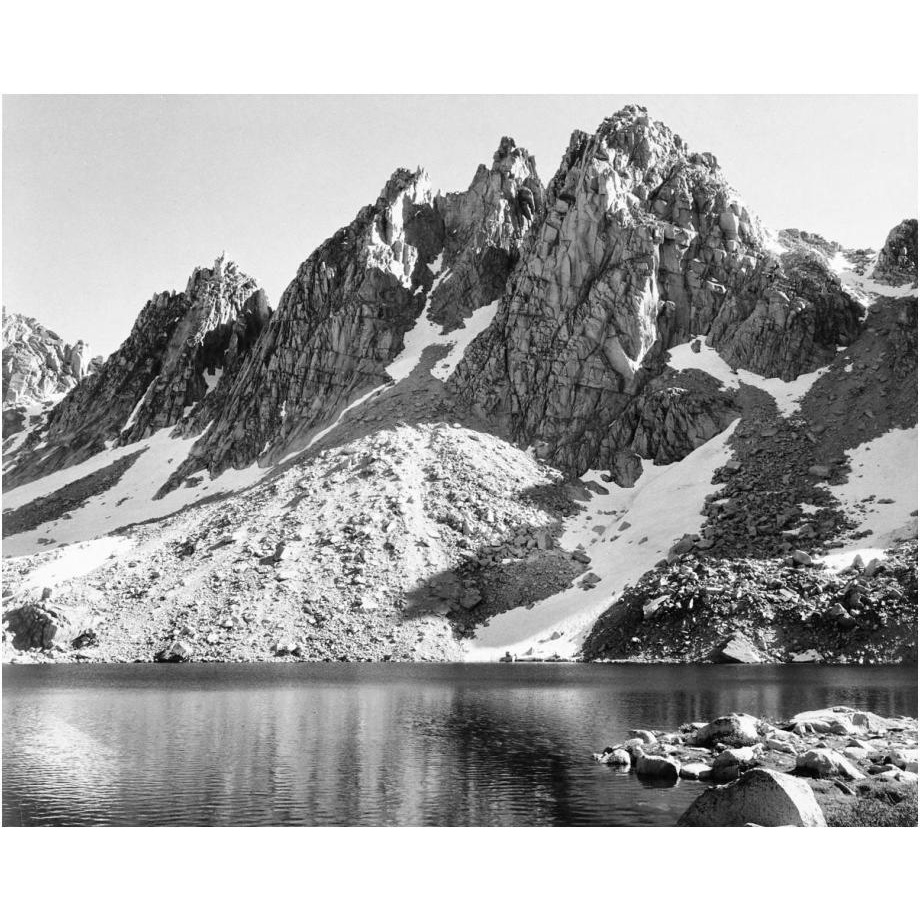 Kearsarge Pinnacles, Kings River Canyon,  proposed as a national park, California, 1936-Paper Art-24&quotx20"