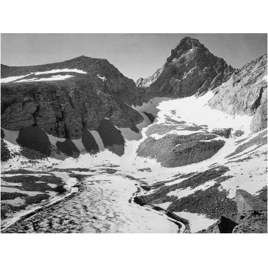 Junction Peak, Kings River Canyon,  proposed as a national park, California, 1936-Paper Art-24&quotx19"