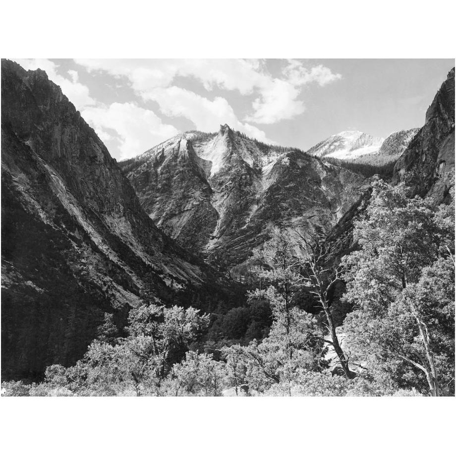 Paradise Valley, Kings River Canyon, proposed as a national park, California, 1936-Paper Art-24&quotx18"