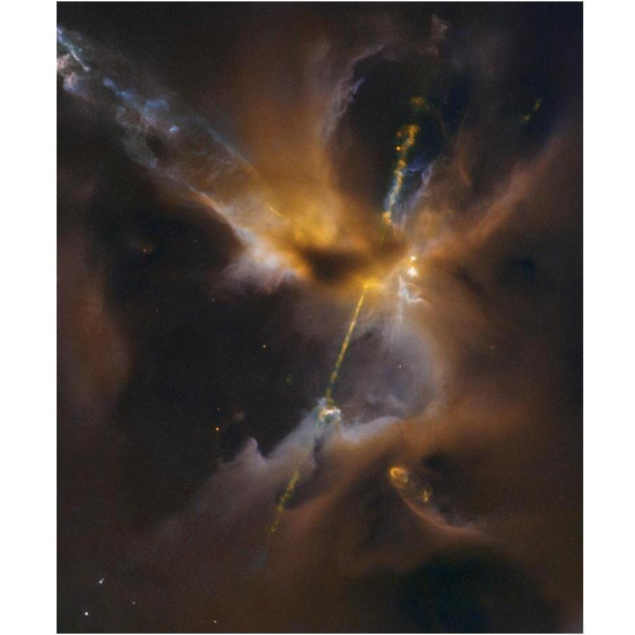 Herbig - Haro Jet HH 24-Paper Art-20&quotx24"