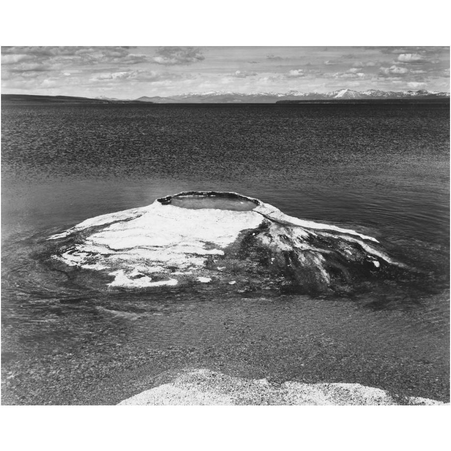 The Fishing Cone - Yellowstone Lake, Yellowstone National Park, Wyoming, ca. 1941-1942-Paper Art-24&quotx20"