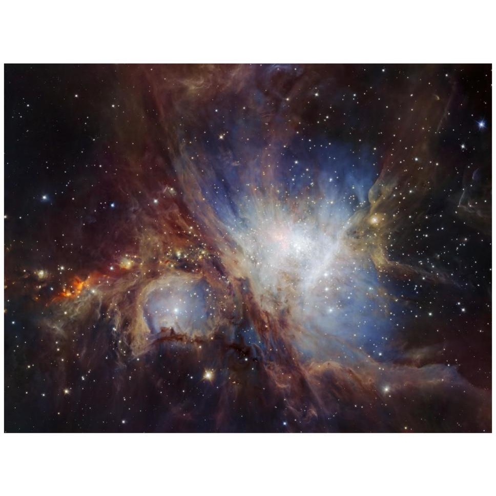 Deep infrared view of the Orion Nebula from HAWK-I-Paper Art-42&quotx32"