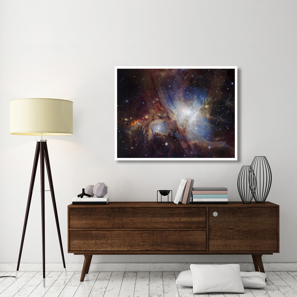 Deep infrared view of the Orion Nebula from HAWK-I-Paper Art-50&quotx38"