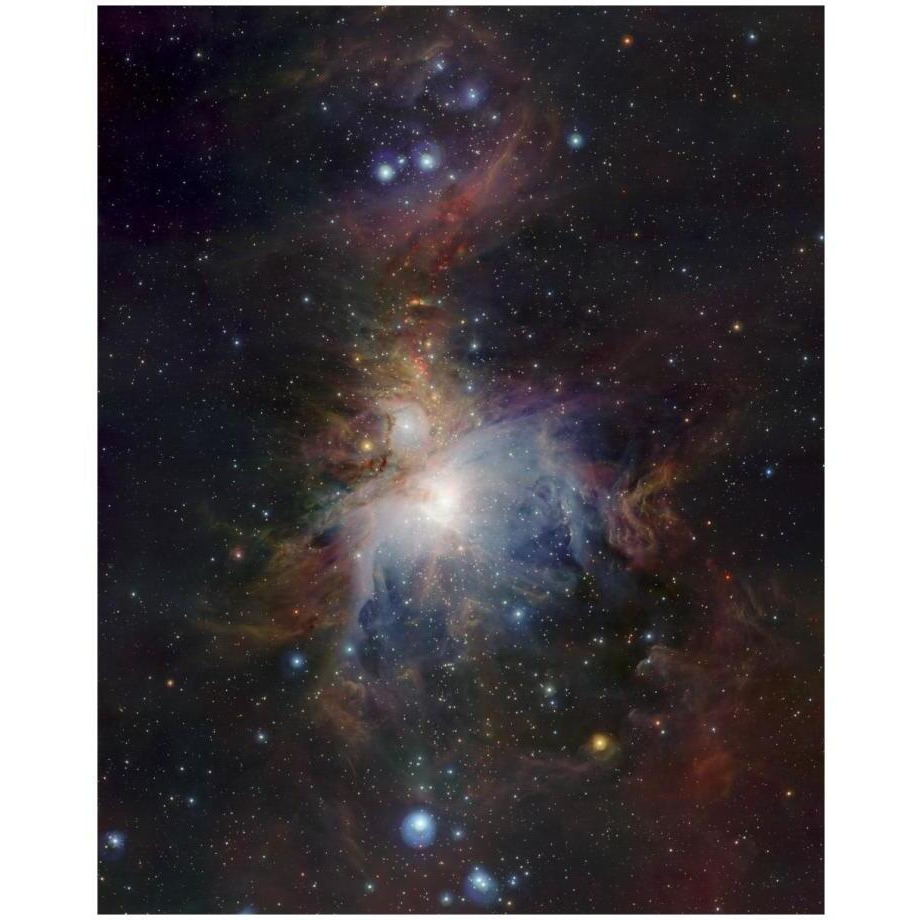 VISTA's infrared view of the Orion Nebula-Paper Art-18&quotx22"