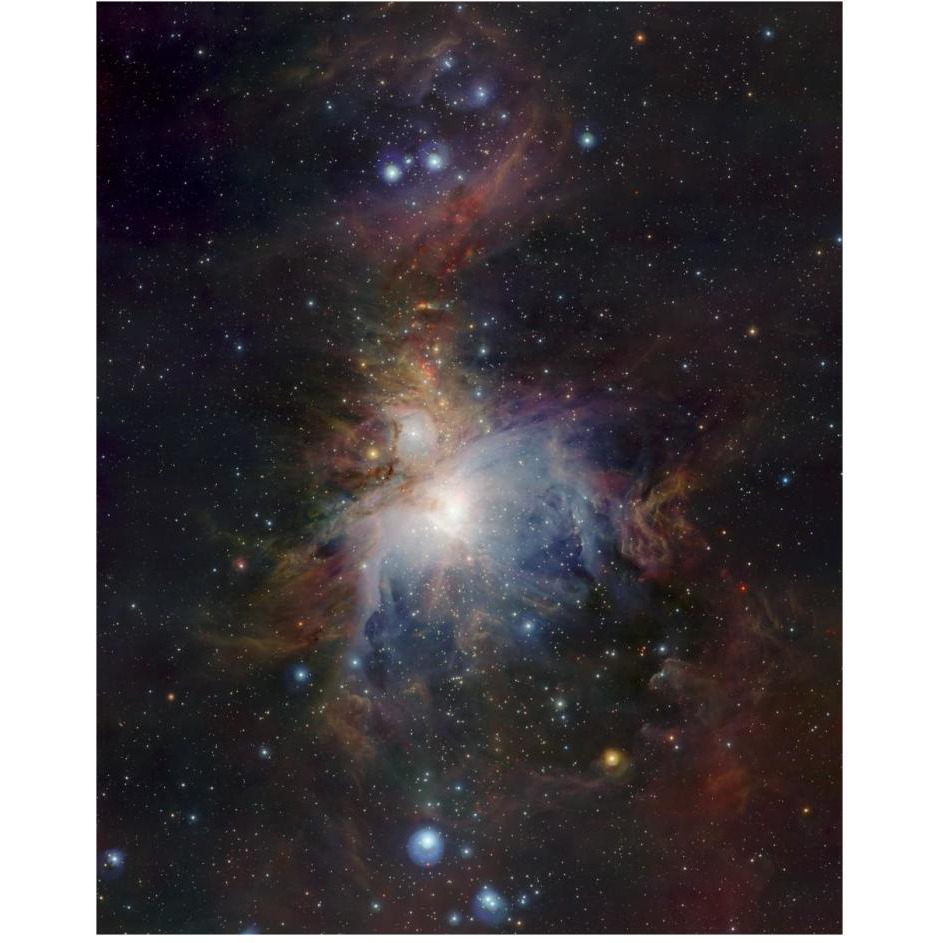 VISTA's infrared view of the Orion Nebula-Paper Art-24&quotx30"