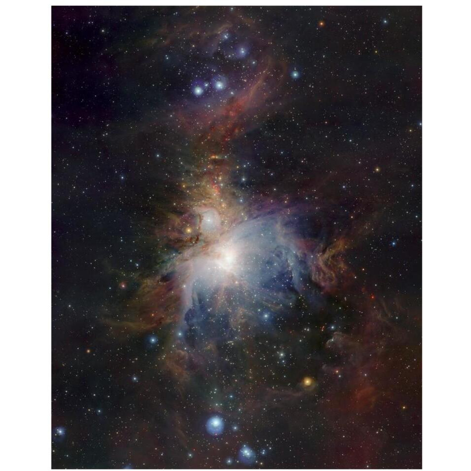 VISTA's infrared view of the Orion Nebula-Paper Art-30&quotx37"