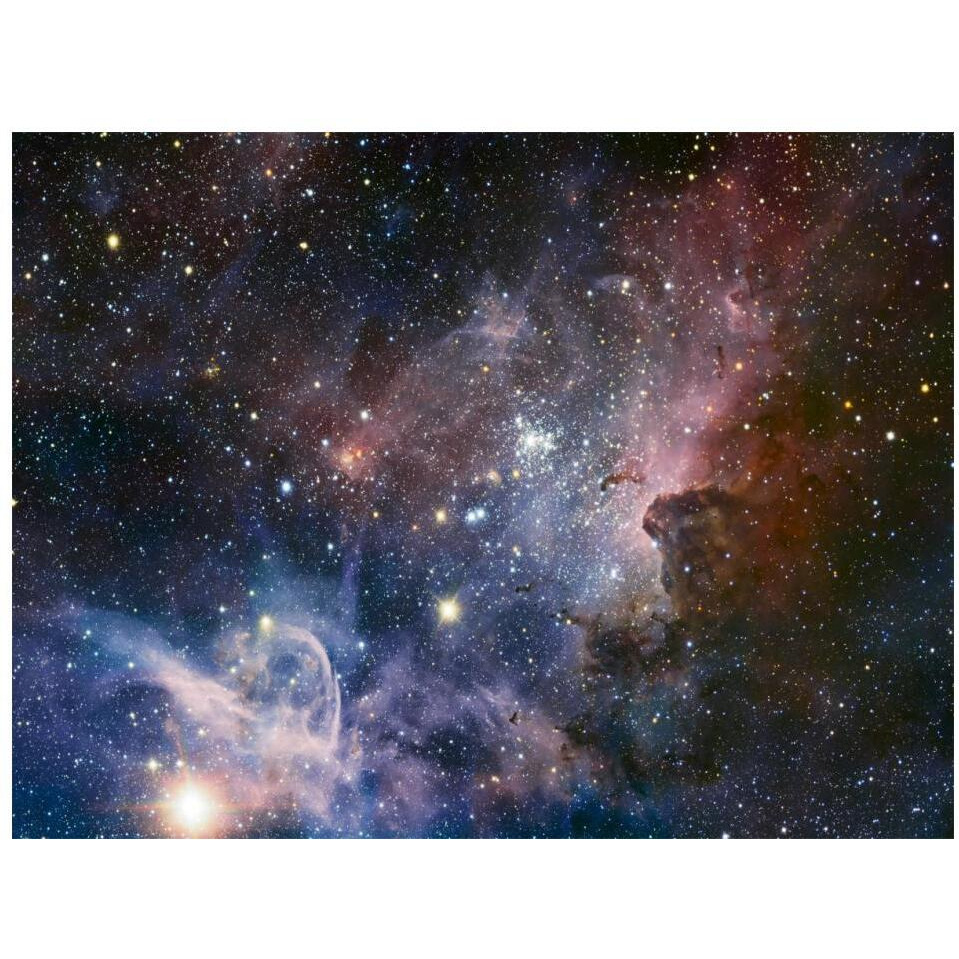 Carina Nebula Infrared from HAWK-I-Paper Art-18&quotx14"