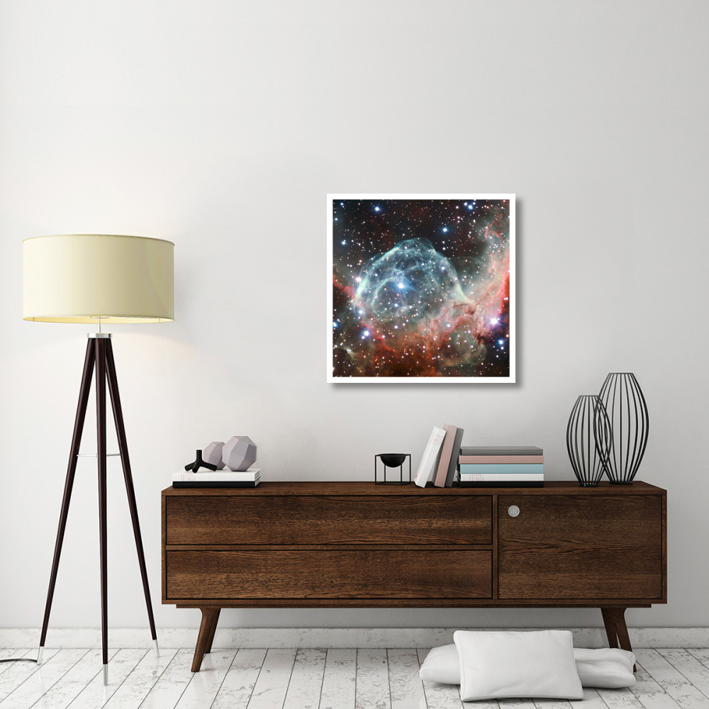 Thor's Helmet Nebula-Paper Art-32&quotx32"