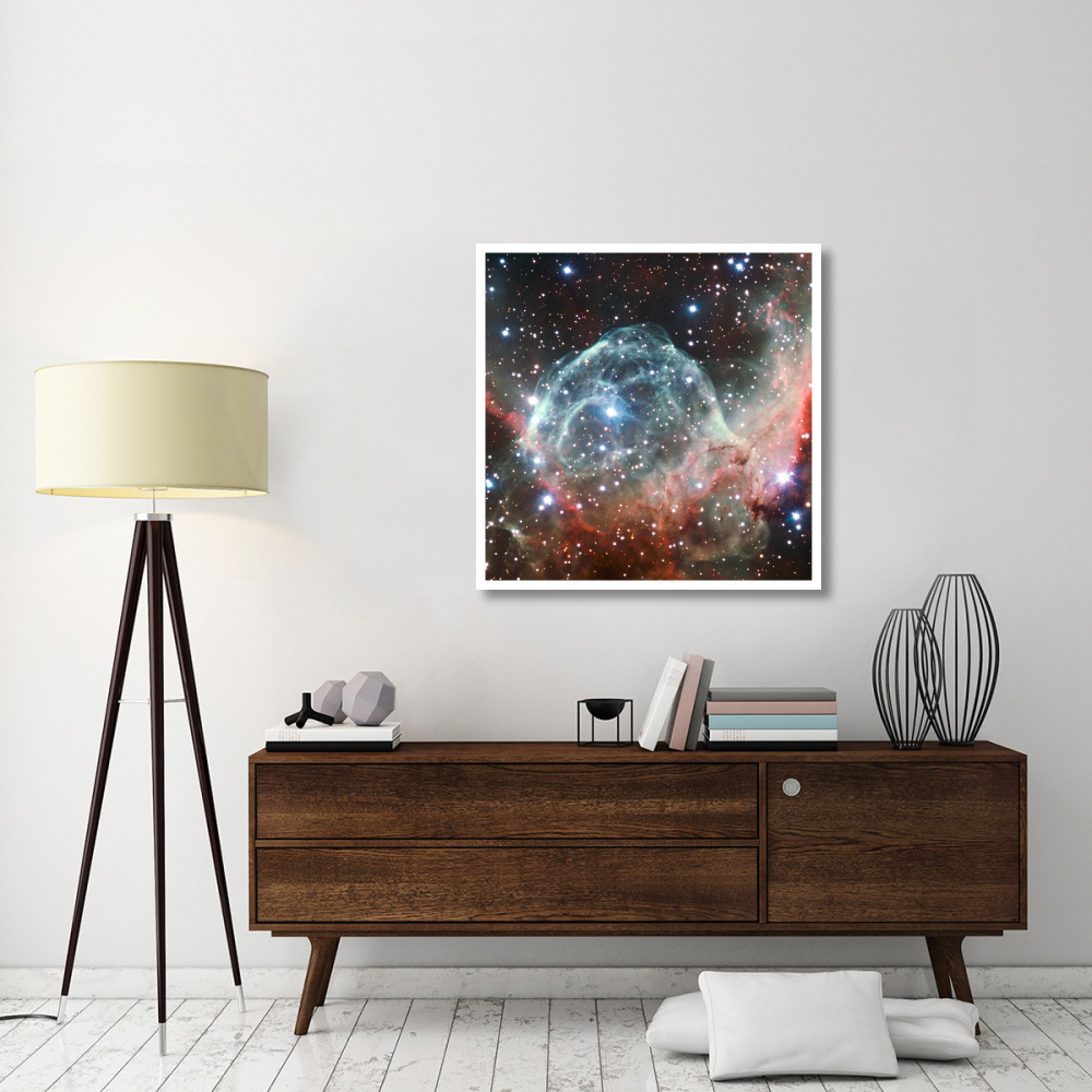 Thor's Helmet Nebula-Paper Art-38&quotx38"