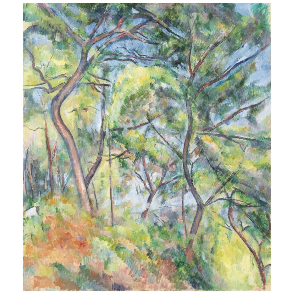 Sous-Bois-Paper Art-21&quotx24"