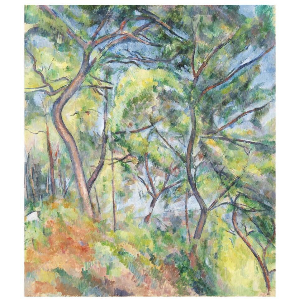 Sous-Bois-Paper Art-28&quotx32"