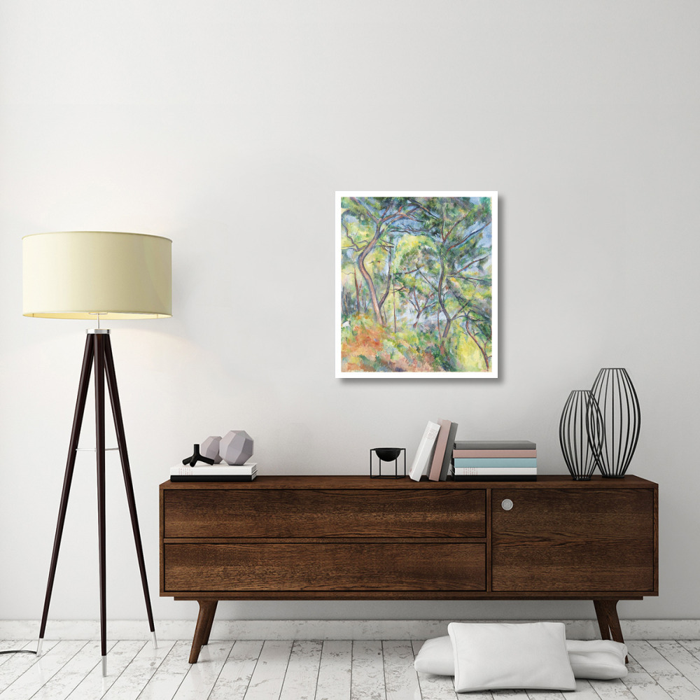 Sous-Bois-Paper Art-28&quotx32"
