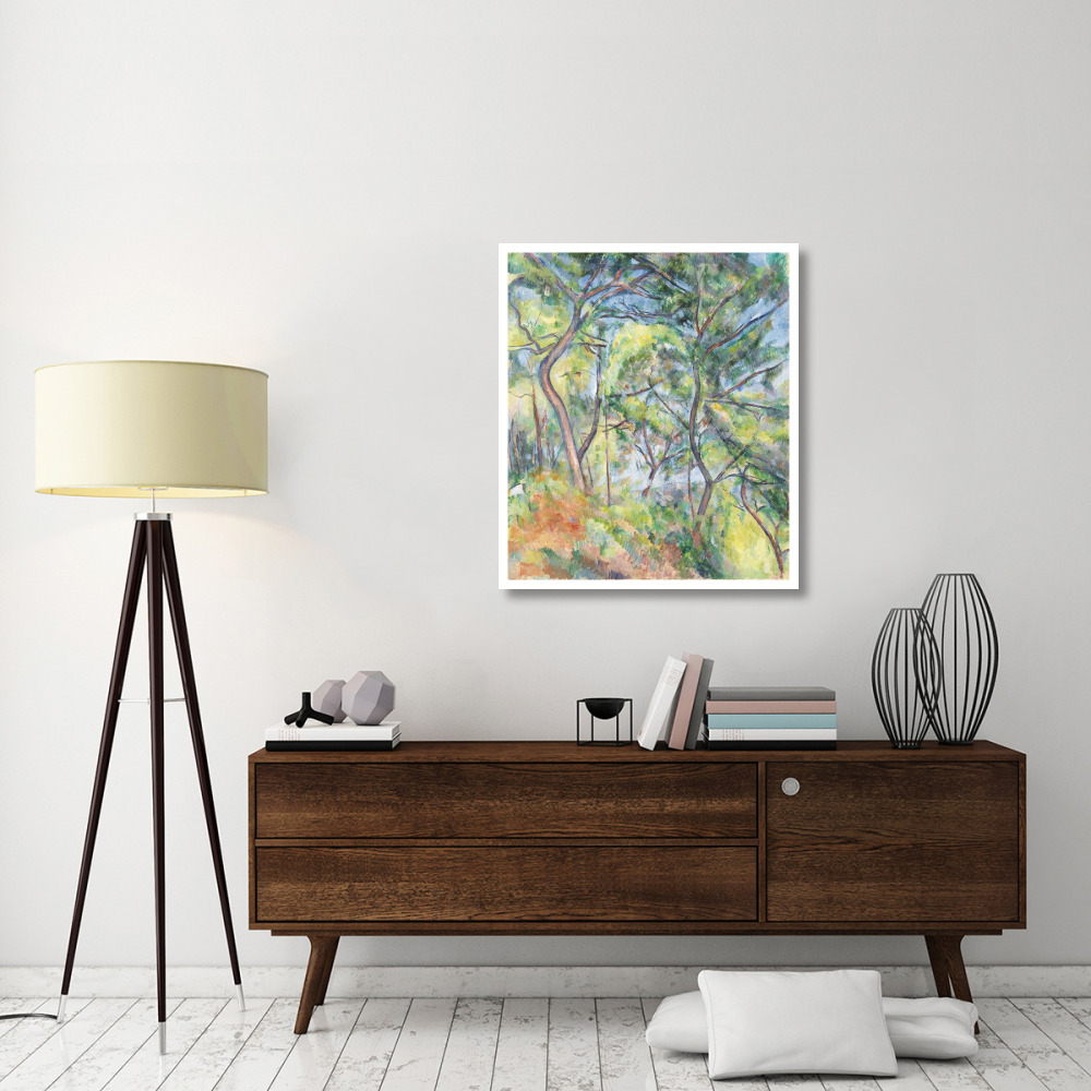 Sous-Bois-Paper Art-33&quotx38"
