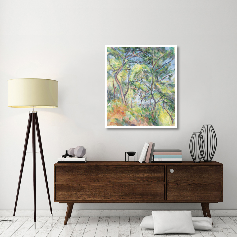 Sous-Bois-Paper Art-36&quotx42"