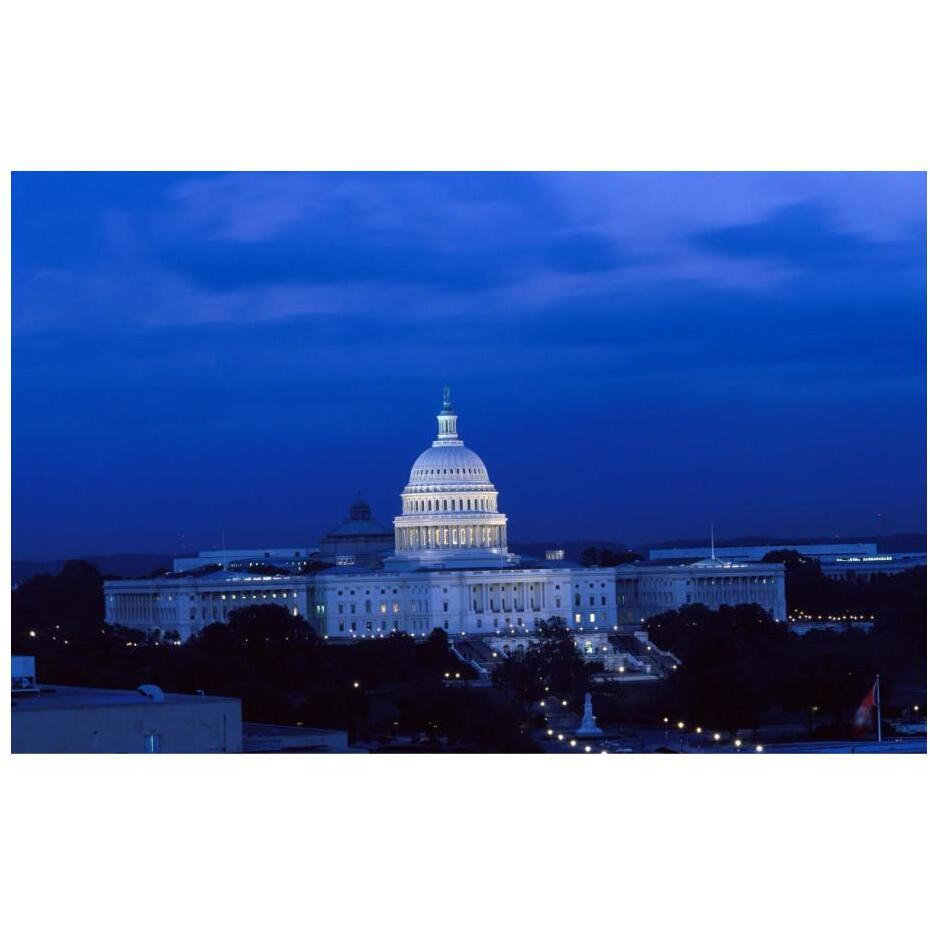 U.S. Capitol, Washington, D.C. 2-Paper Art-24&quotx16"