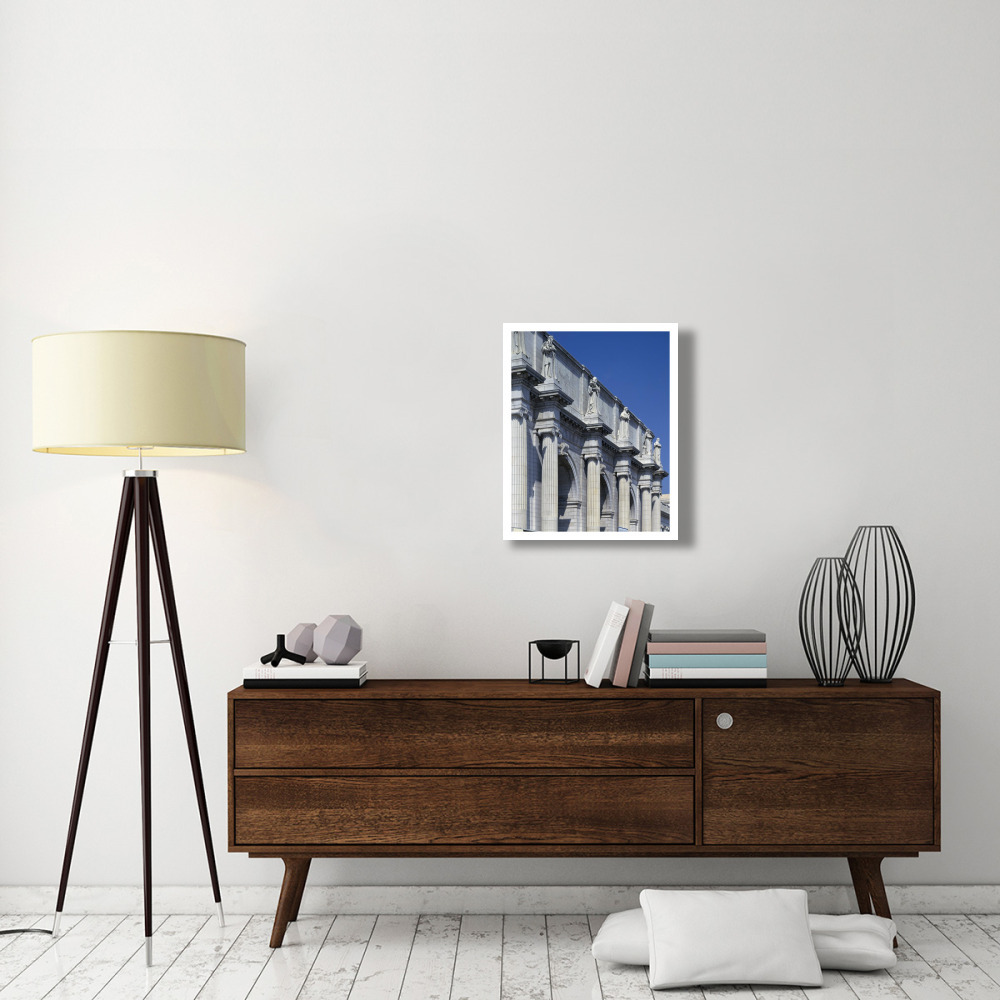 Union Station facade and sentinels, Washington, D.C.-Paper Art-22&quotx26"