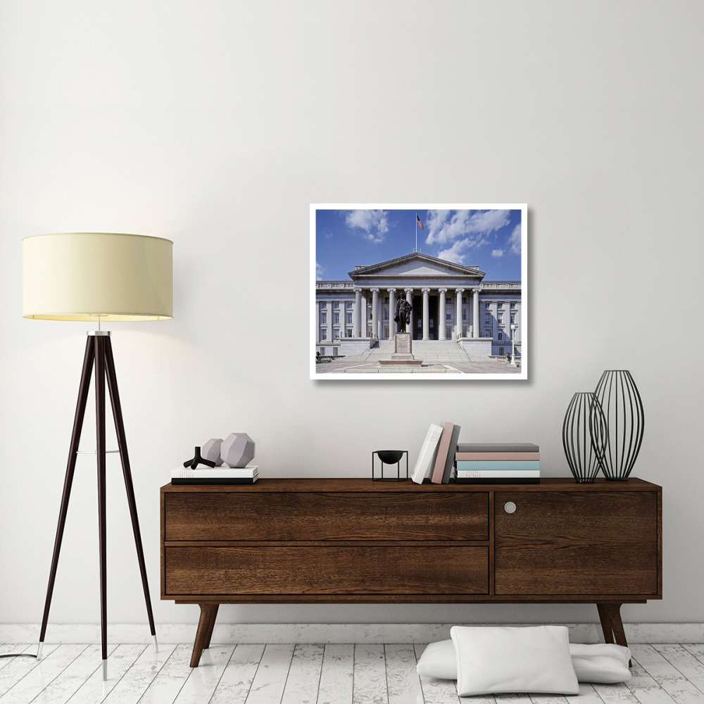 U.S. Treasury building, Washington, D.C.-Paper Art-37&quotx30"