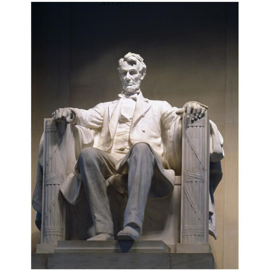 Lincoln Memorial, Washington, D.C.-Paper Art-20&quotx26"