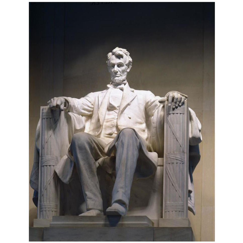 Lincoln Memorial, Washington, D.C.-Paper Art-32&quotx42"