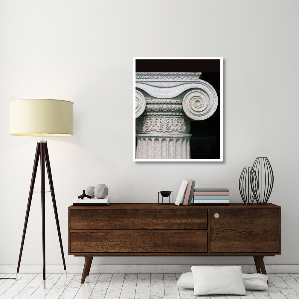 Column detail, U.S. Treasury Building, Washington, D.C.-Paper Art-36&quotx42"