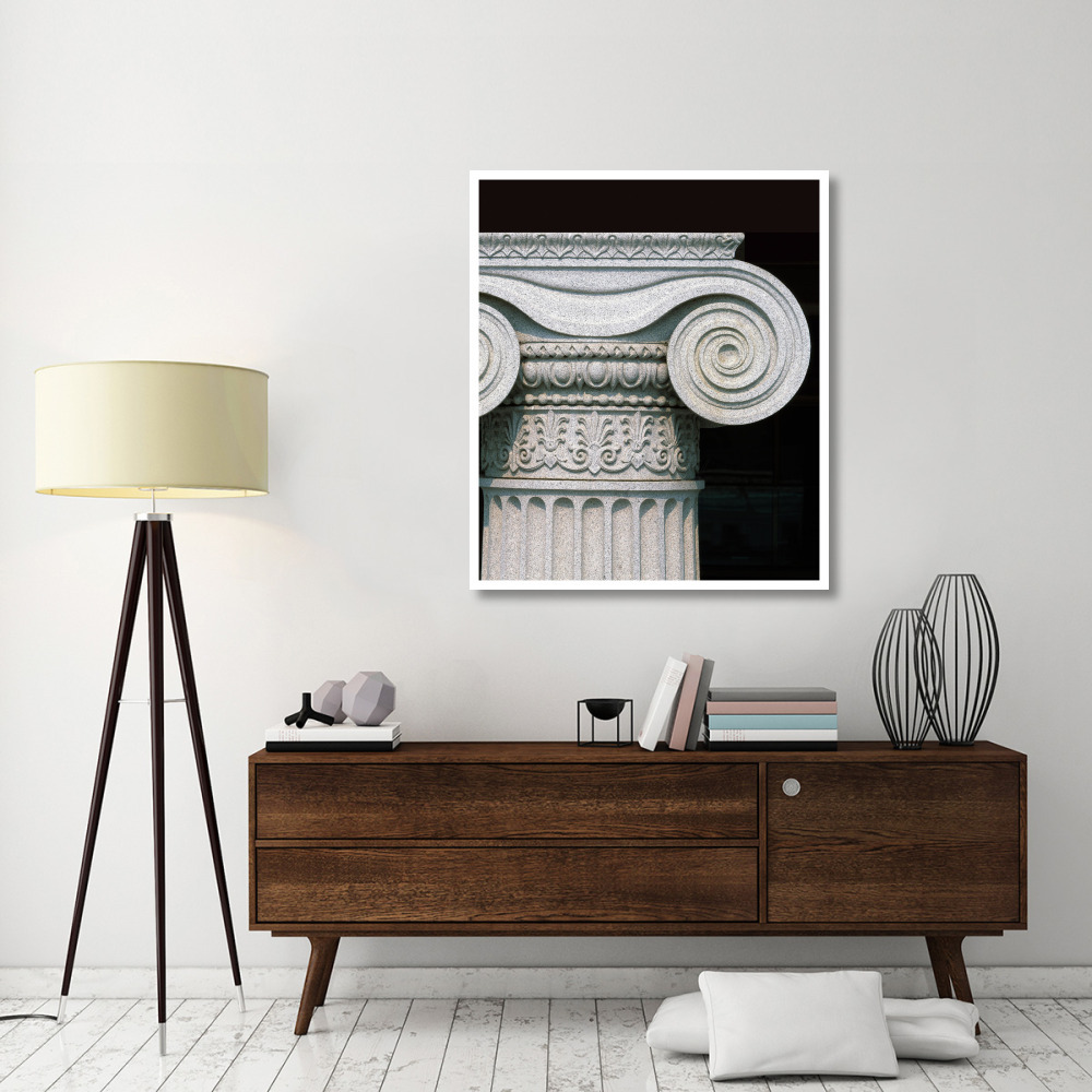 Column detail, U.S. Treasury Building, Washington, D.C.-Paper Art-39&quotx46"