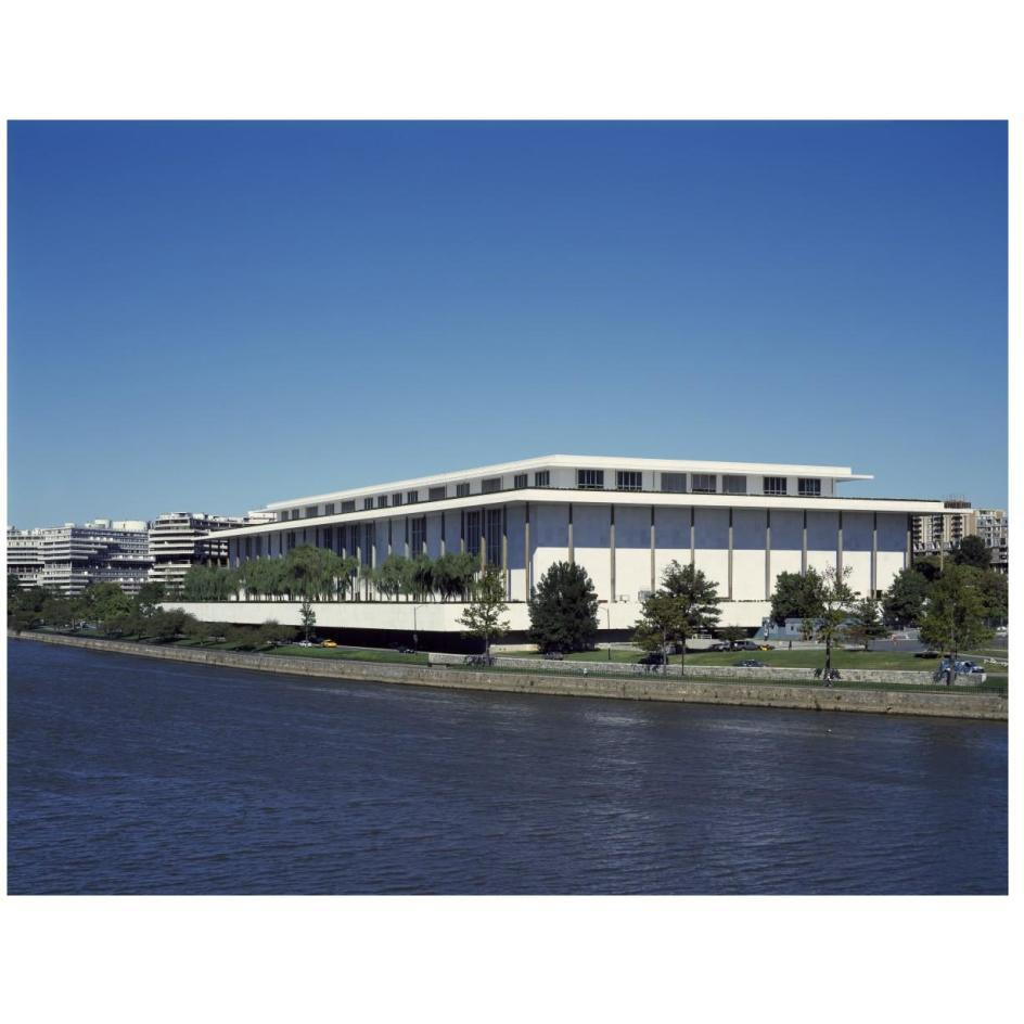 Kennedy Center for the Performing Arts, Washington, D.C.-Paper Art-26&quotx20"