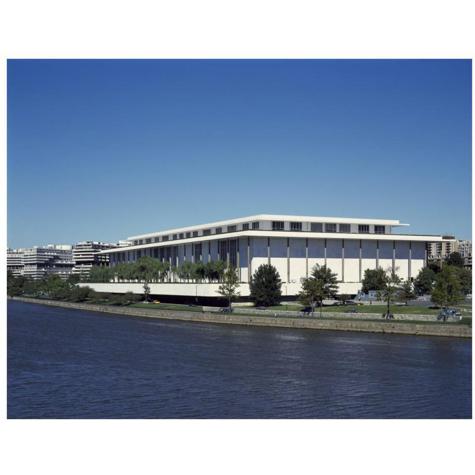 Kennedy Center for the Performing Arts, Washington, D.C.-Paper Art-34&quotx26"