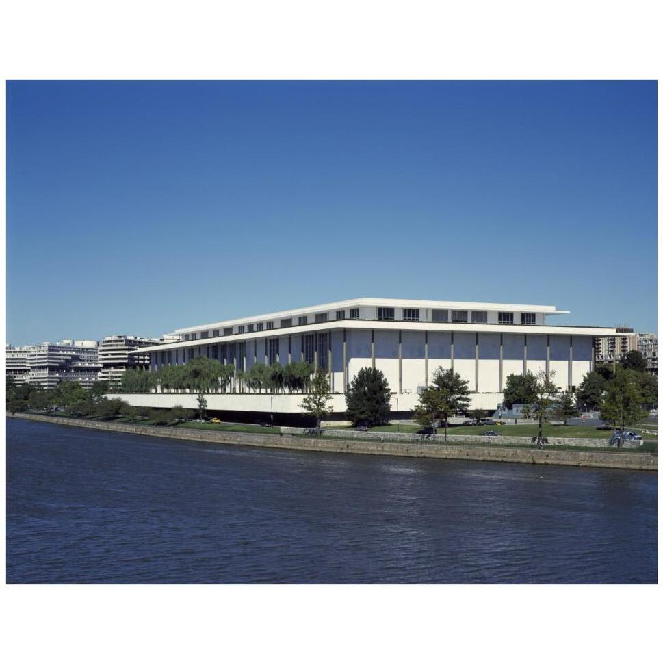 Kennedy Center for the Performing Arts, Washington, D.C.-Paper Art-42&quotx32"