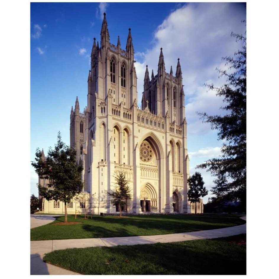 National Cathedral, Washington, D.C.-Paper Art-22&quotx26"
